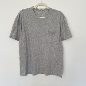 James Perse Men’s Cotton T Shirt Short Sleeve Crew Neck Pocket Stretchy Basic 3